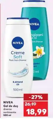 Kaufland NIVEA Gel de duş Ofertă