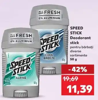 Kaufland SPEED STICK Deodorant stick Ofertă