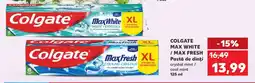Kaufland COLGATE MAX WHITE / MAX FRESH Ofertă