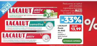 Kaufland LACALUT Pastă de dinţi Ofertă