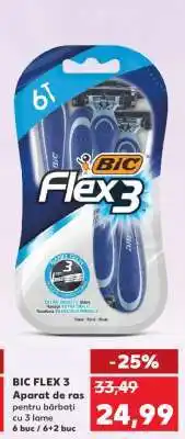 Kaufland BIC Flex 3 Ofertă