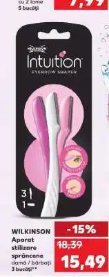 Kaufland WILKINSON Aparat stilizare sprâncene damă/bărbați 3 bucăți Ofertă