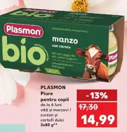 Kaufland PLASMON Piure pentru copii Ofertă