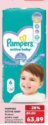 Kaufland PAMPERS ACTIVE BABY Ofertă