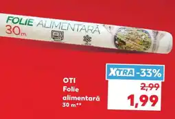 Kaufland OTI Folie alimentară 30 m Ofertă