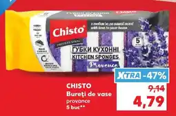 Kaufland CHISTO Bureți de vase provance Ofertă