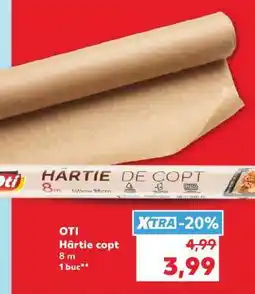 Kaufland OTI Hârtie copt Ofertă
