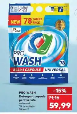 Kaufland PRO WASH Ofertă