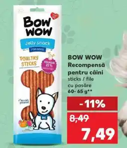 Kaufland BOW WOW Recompensă pentru câini Ofertă