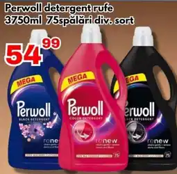 Global Perwoll detergent rufe Ofertă