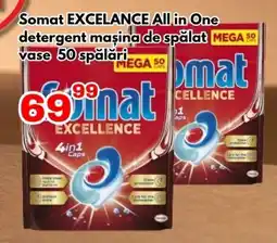 Global Somat EXCELANCE All in One detergent maşina de spălat vase Ofertă