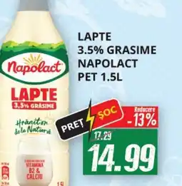 Diana Supermarket Lapte 3.5% grasime napolact Ofertă