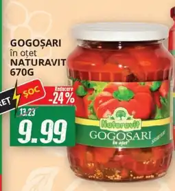 Diana Supermarket Gogosari în oțet Naturavit Ofertă