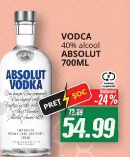 Diana Supermarket Vodca 40% alcool ABSOLUT Ofertă
