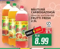 Diana Supermarket Băutură carbogazoasă diverse sortimente frutti fresh Ofertă