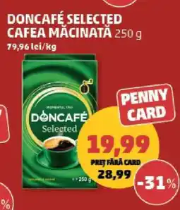 Penny DONCAFE SELECTED Cafea Măcinată 250 g Ofertă