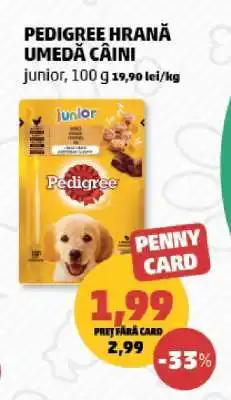 Penny PEDIGREE HRANĂ UMEDĂ CÂINI Ofertă
