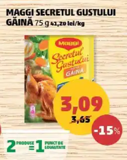 Penny MAGGI SECRETUL GUSTULUI GĂINĂ Ofertă