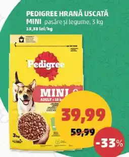 Penny PEDIGREE HRANĂ USCATĂ MINI Ofertă