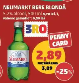 Penny NEUMARKT Bere blondă Ofertă