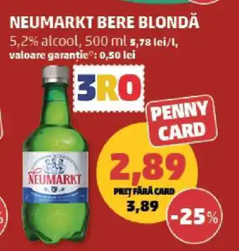 NEUMARKT Bere blondă