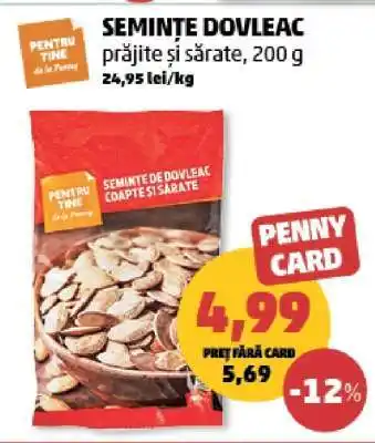 Penny Semințe dovleac Ofertă