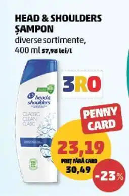 Penny HEAD & SHOULDERS Şampon Ofertă
