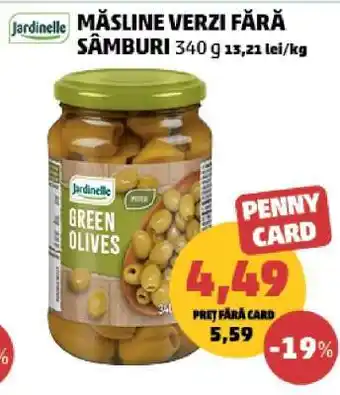 Penny Măsline verzi fără sâmburi Ofertă