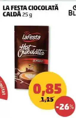 Penny LA FESTA CIOCOLATĂ CALDĂ 25 g Ofertă