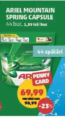 Penny ARIEL MOUNTAIN SPRING CAPSULE Ofertă