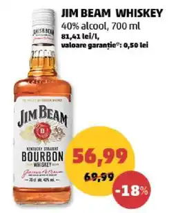 Penny JIM BEAM Whiskey Ofertă