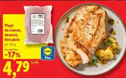 Lidl Piept de curcan, dezosat, fără piele Ofertă