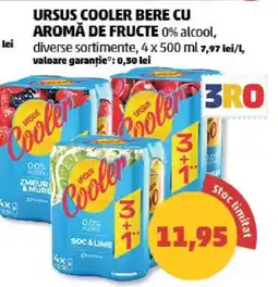 Penny URSUS COOLER BERE CU AROMĂ DE FRUCTE Ofertă