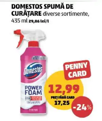 Penny Domestos Spumă de Curățare Ofertă