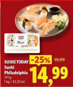 Lidl Sushi Today Sushi Philadelphia Ofertă