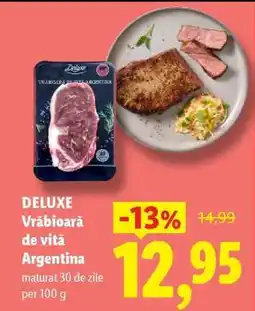 Lidl Deluxe Vrabioară de vită Argentina Ofertă