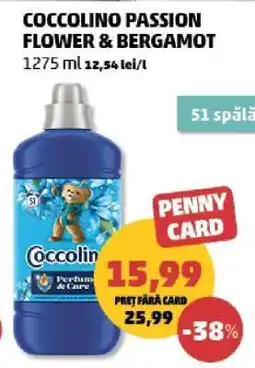 Penny COCCOLINO PASSION FLOWER & BERGAMOT Ofertă