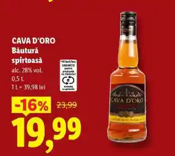 Lidl CAVA D’ORO Ofertă