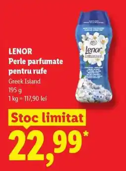 Lidl LENOR Perle parfumate pentru rufe Ofertă
