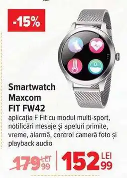 Carrefour Smartwatch Maxcom FIT FW42 Ofertă