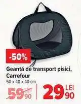 Carrefour Geantă de transport pisici, Carrefour Ofertă