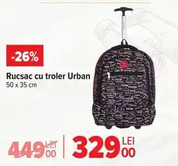 Carrefour Rucsac cu troler Urban Ofertă
