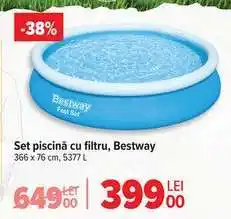 Carrefour Set piscină cu filtru, Bestway Ofertă