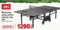 Carrefour Masă ping pong, pentru exterior, Top Life Ofertă