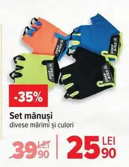 Carrefour Set mănuși Ofertă