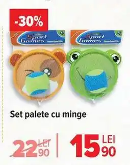 Carrefour Set palete cu minge Ofertă