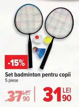 Carrefour Set badminton pentru copii Ofertă