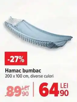 Carrefour Hamac bumbac Ofertă