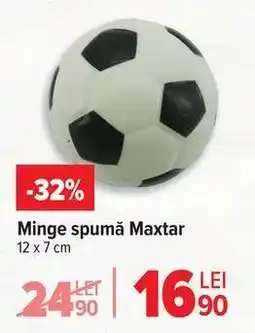 Carrefour Minge spumă Maxtar Ofertă