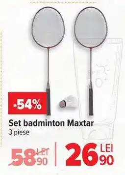 Carrefour Set badminton Maxtar Ofertă